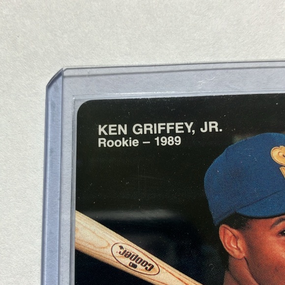 1989 Mothers Cookies Ken Griffey Jr Seattle Mariners Rookie Card RARE - Picture 2 of 4